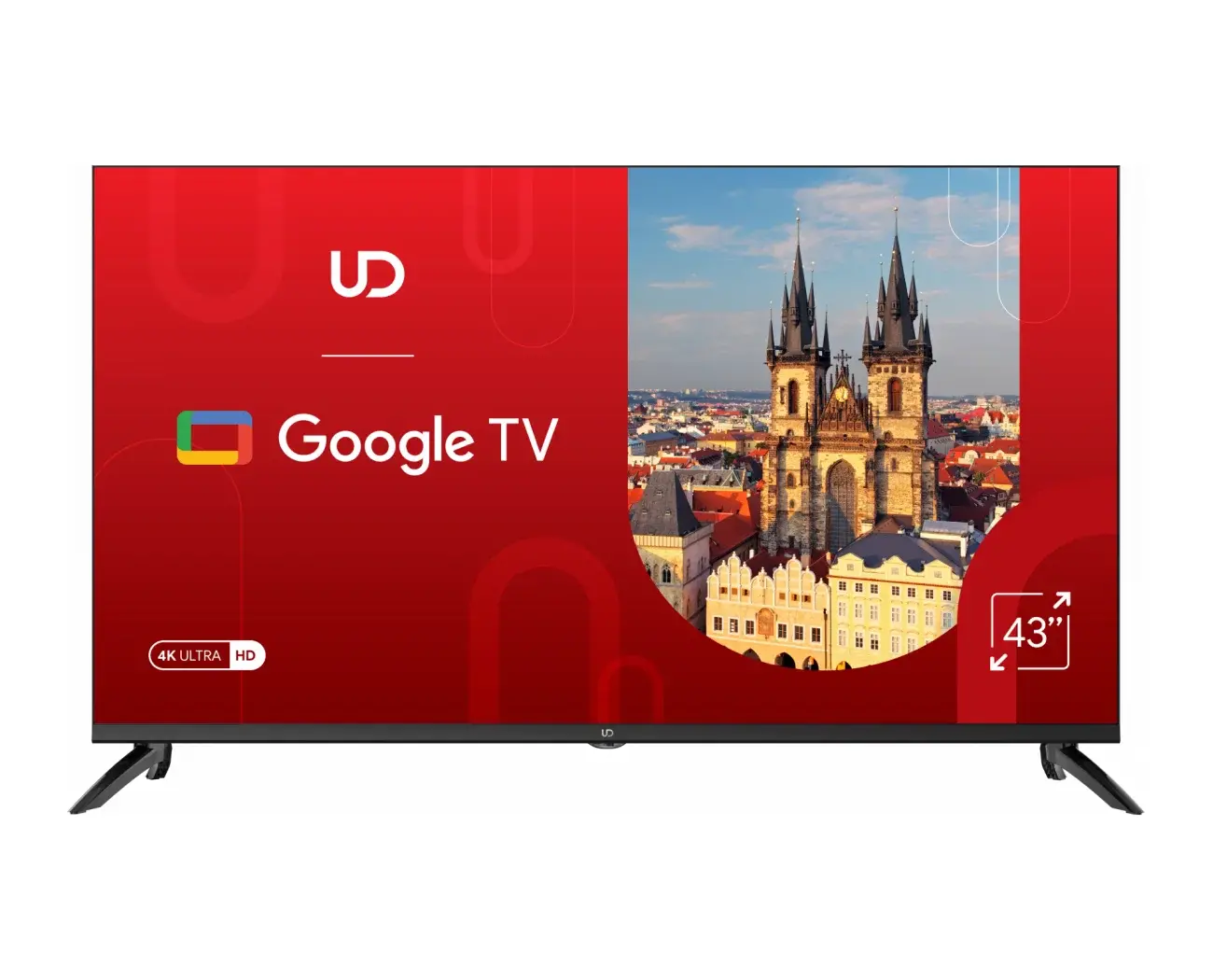 Telewizor UD TV 43QGU7210S 43"QLED 4K Google TV Dolby Vision Dolby Atmos DVB-T2