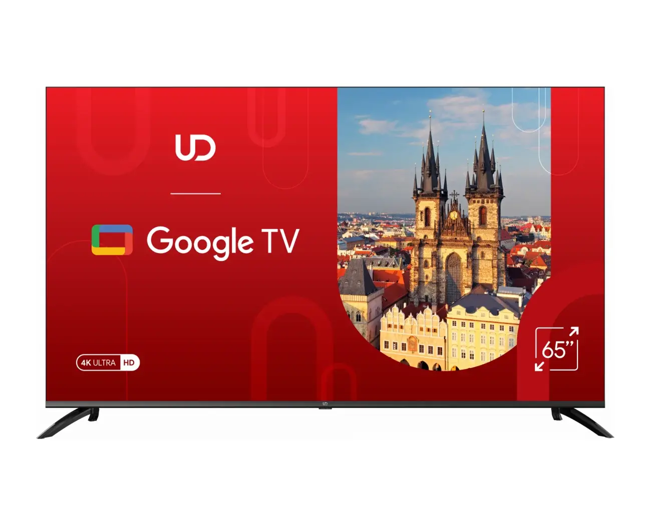 Telewizor UD TV 65GU6210S 65" LED 4K Google TV Dolby Vision Dolby Atmos DVB-T2