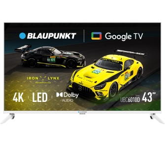 Telewizor Blaupunkt 43UBG6010S 43" LED 4K Google TV Dolby Vision Dolby Atmos DVB-T2