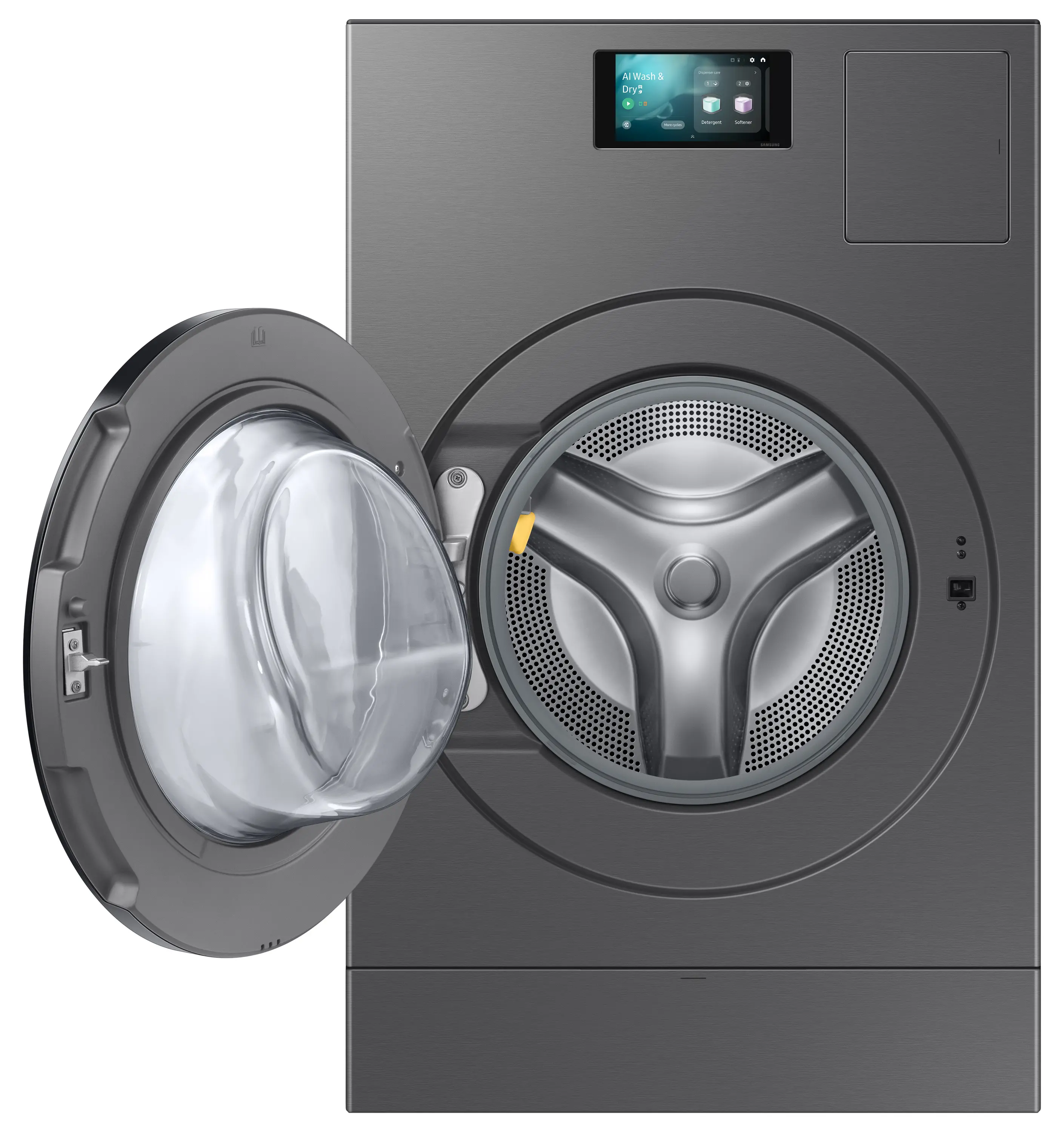 фото Прально-сушильна машина автоматична Samsung Bespoke AI WD18DB8995BZT2