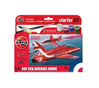 Airfix A55002 Starter Set - Red Arrows Hawk
