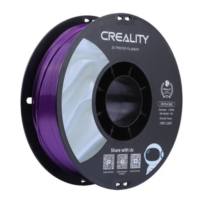 Filament Creality CR-Silk PLA 1,75mm Fioletowy