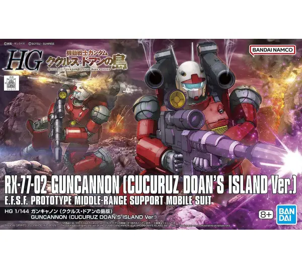 Bandai HG 1/144 RX-77-02 GUNCANNON