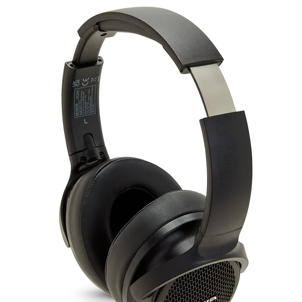 Słuchawki bezprzewodowe Aiwa HST-250BT/BK Nauszne Bluetooth 5.0 Czarny