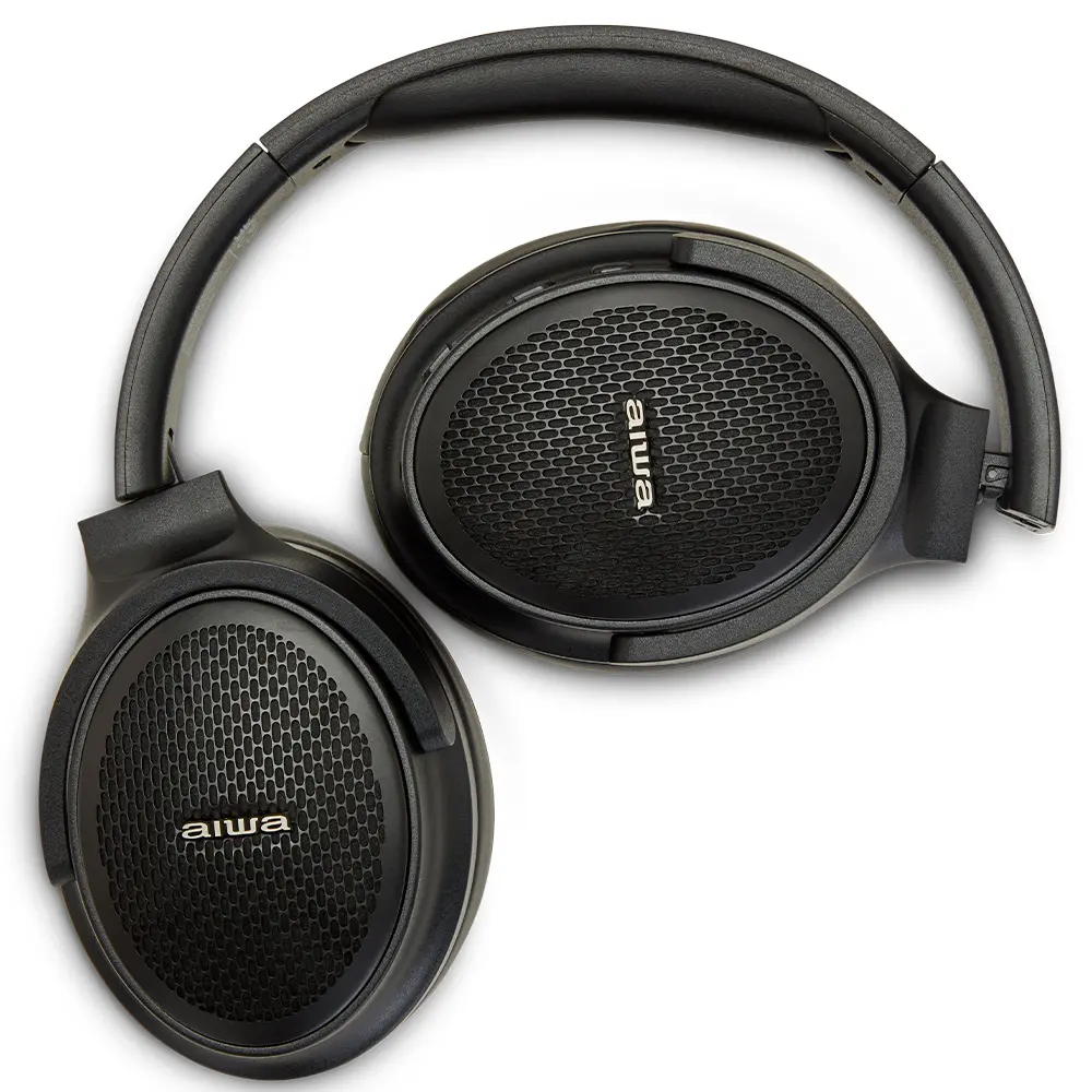 Słuchawki bezprzewodowe Aiwa HST-250BT/BK Nauszne Bluetooth 5.0 Czarny