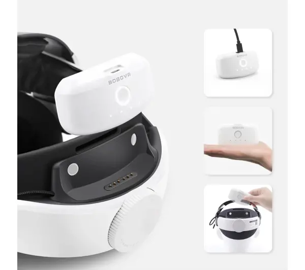 BoboVR B2 5200mAh do M1/M2/M3 Biały