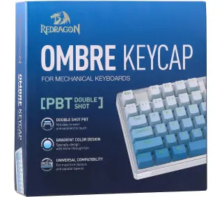 Redragon A134 Gradient Color Ombre Blue 104szt. Niebieski