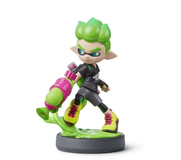 Nintendo Amiibo Splatoon - Inkling Boy Green