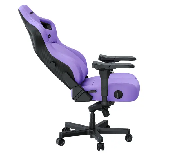 Anda Seat Kaiser 4 L Gamingowy do 120kg Skóra Eco Fioletowy - Kup na Raty - RRSO 0%