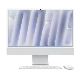 Komputer Apple iMac Retina 4.5K M4 10-rdzeni 23,5" 16GB RAM 512GB Dysk SSD Srebrny