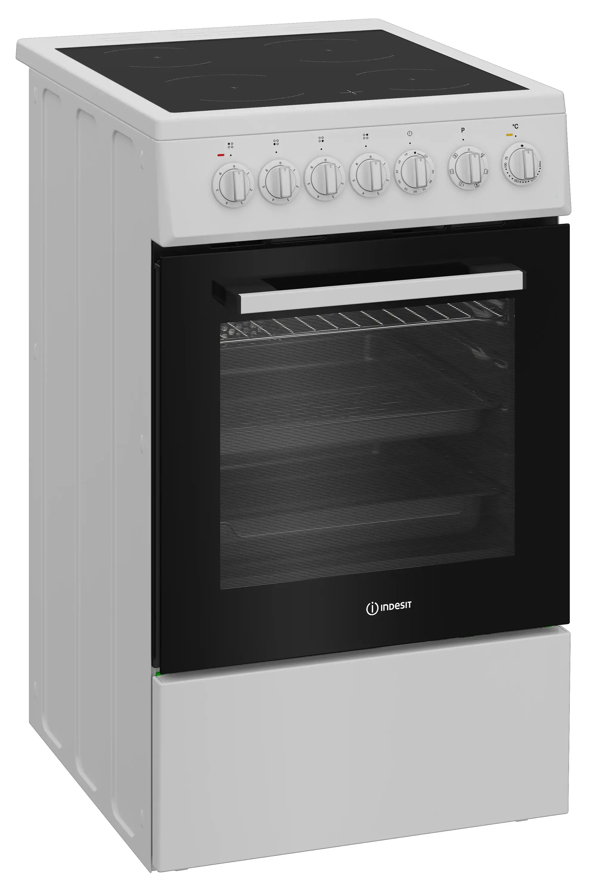 фото Електрична плита Indesit IS5V5GSW/P