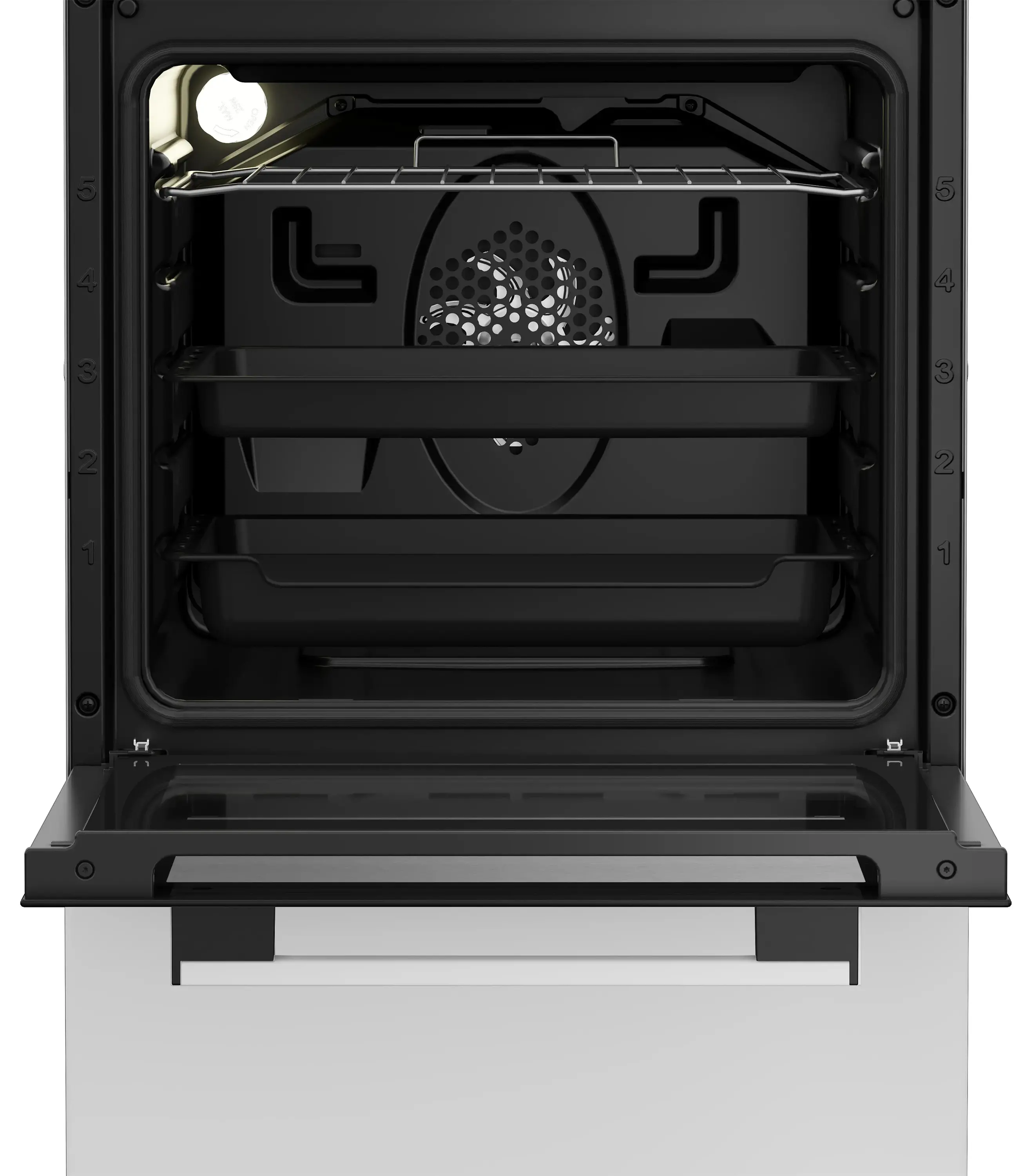 фото Електрична плита Indesit IS5V5GSW/P