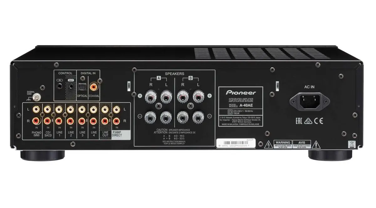 фото Акустика для домашнього кінотеатру Pioneer A-40AE + Heco Victa Prime 302 Silver/Espresso