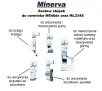 Stopki Minerva do M840DS i ML3345