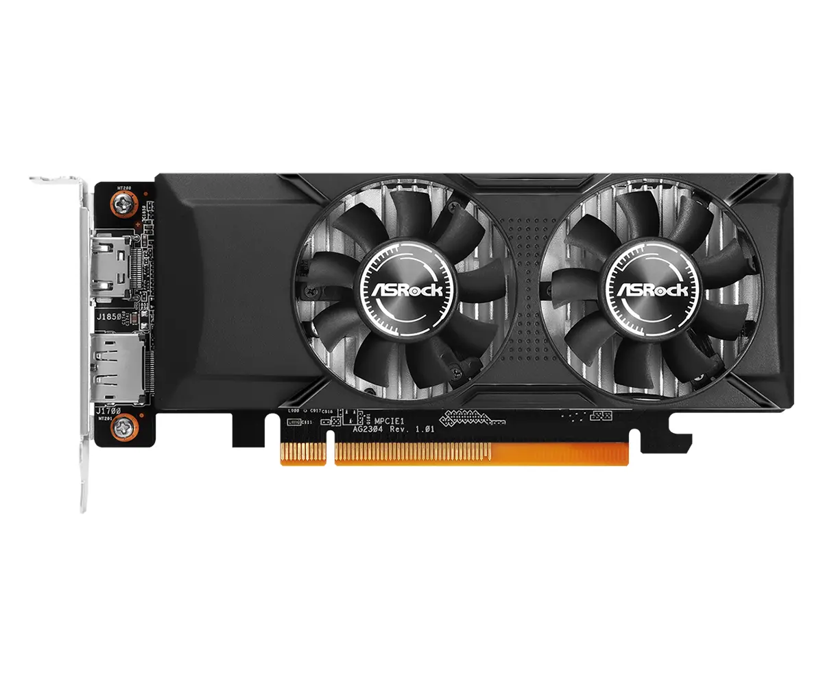 фото Відеокарта ASrock Radeon RX550 4GB (RX550 LP 4G)