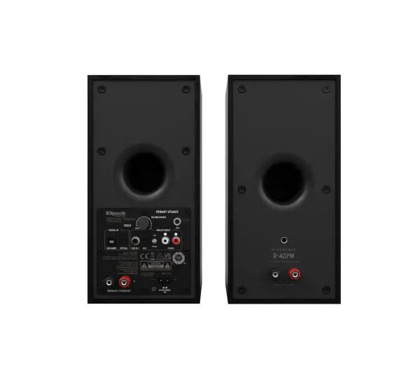 Klipsch R-40PM EUA Czarny 2szt. - Kup na Raty - RRSO 0%