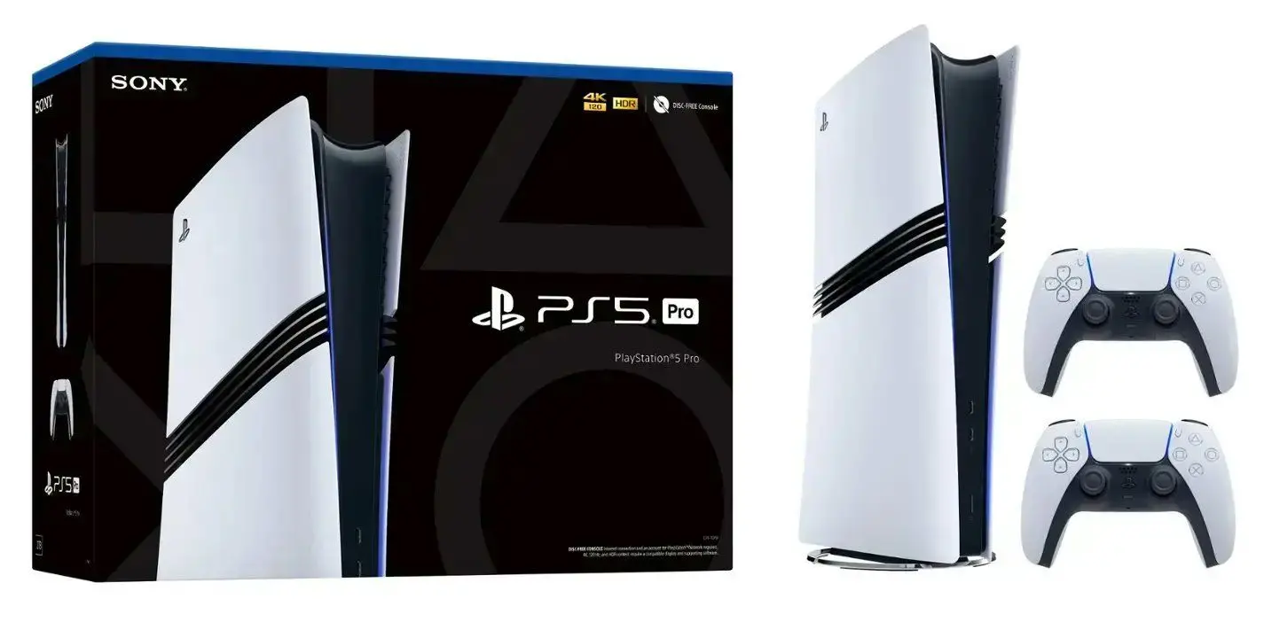Konsola Sony PlayStation 5 Pro (PS5) 2TB + Dodatkowy Pad Biały