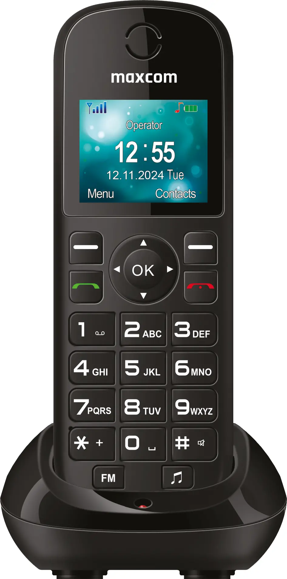 Telefon Maxcom MM 35D SE Czarny