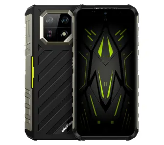 Smartfon uleFone Armor 22 8/128GB 6,58" 120Hz 64Mpix Czarno-zielony