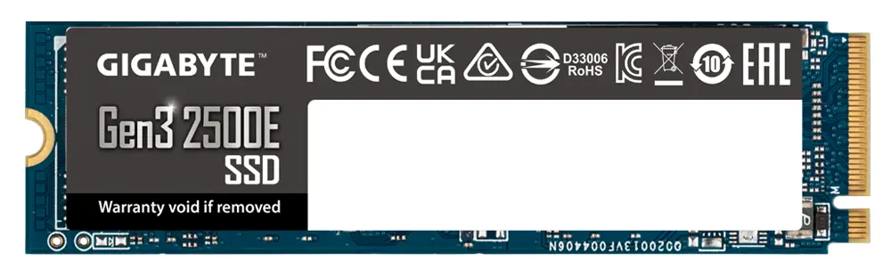 Dysk SSD Gigabyte Gen3 2500E 2TB PCIe 3.0x4 NVMe