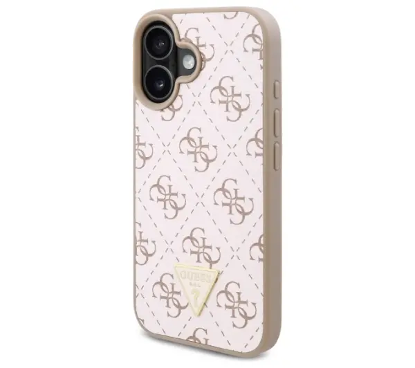 Guess New 4G Triangle do iPhone 16 Plus Biały