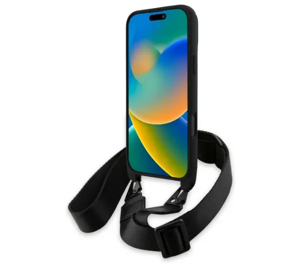 BMW M Edition Carbon Stripe & Strap do iPhone 16 Pro Max Czarny