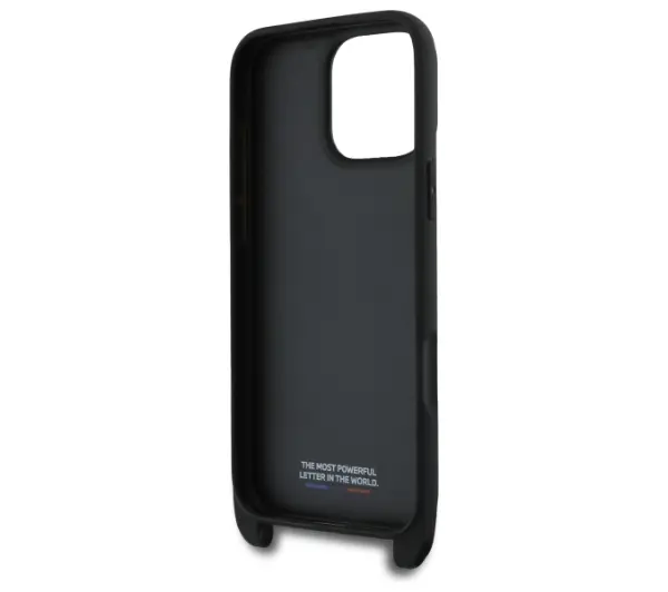 BMW M Edition Carbon Stripe & Strap do iPhone 16 Pro Max Czarny