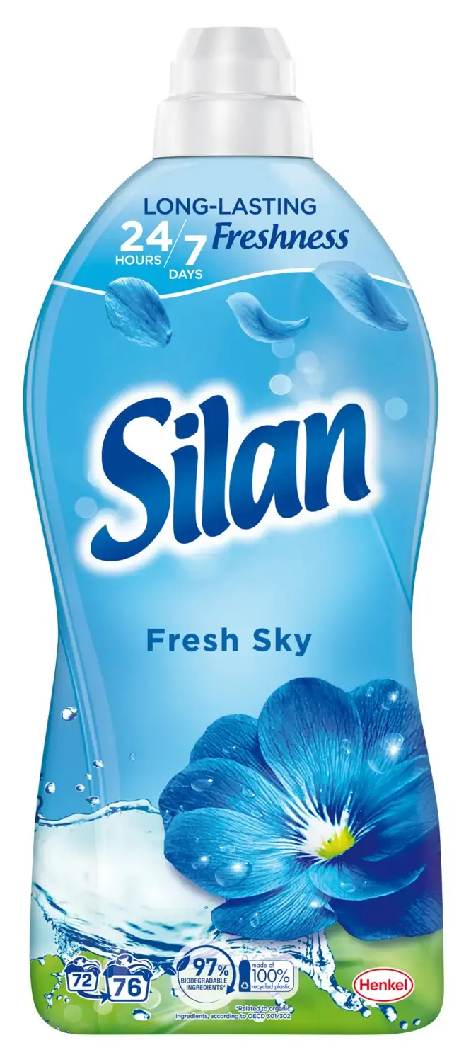 Płyn do płukania Silan Classic Fresh Sky 76 prań 1,672l