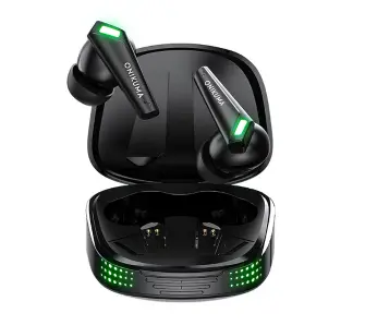 Słuchawki bezprzewodowe z mikrofonem Onikuma T308 Dokanałowe Czarny