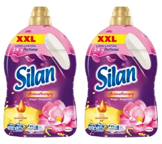 Silan Aromatherapy Magic Magnolia 252 prania zestaw 2x2,772l