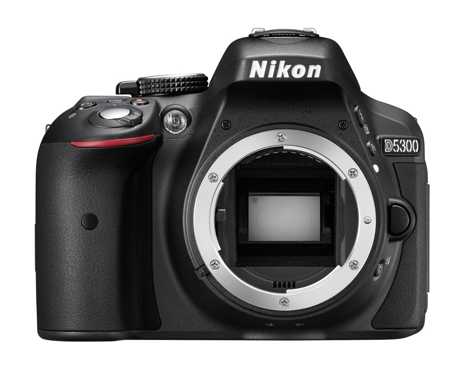Lustrzanka Nikon D5300 + AF-P 18-55mm VR + Tamron 70-300mm + torba + karta 8GB
