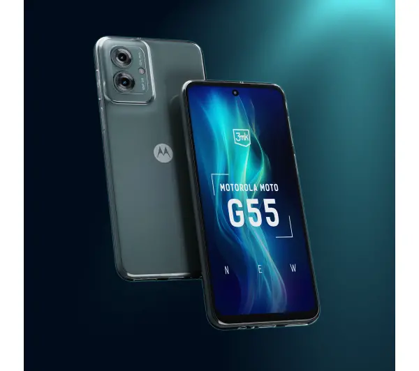 3mk Clear Case do Motorola Moto G55 5G Przezroczysty