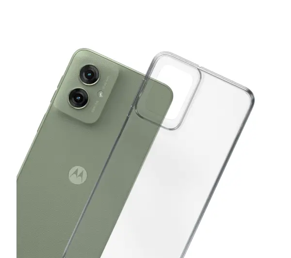 3mk Clear Case do Motorola Moto G55 5G Przezroczysty