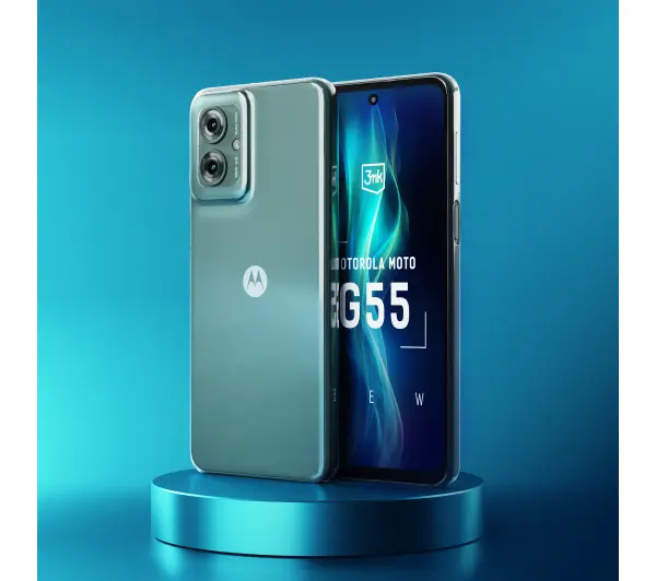 3mk Clear Case do Motorola Moto G55 5G Przezroczysty