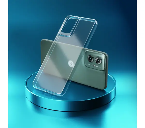 3mk Clear Case do Motorola Moto G55 5G Przezroczysty