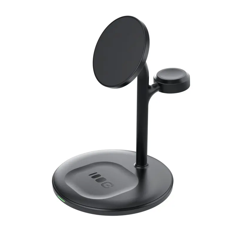 Ładowarka indukcyjna Green Cell MagScape 3w1 Czarny