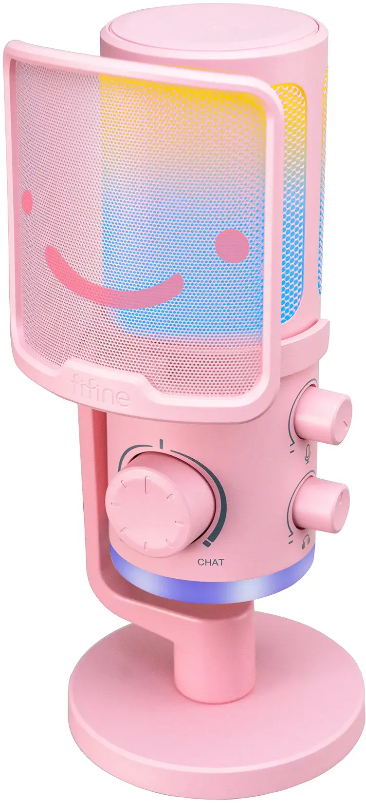 фото Мікрофон для ПК Fifine AM6 Pink