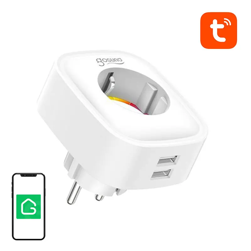 фото Розумна розетка Gosund Smart Wi-Fi Plug SP112 2xUSB