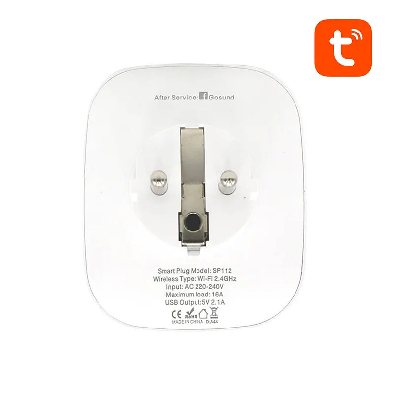 фото Розумна розетка Gosund Smart Wi-Fi Plug SP112 2xUSB