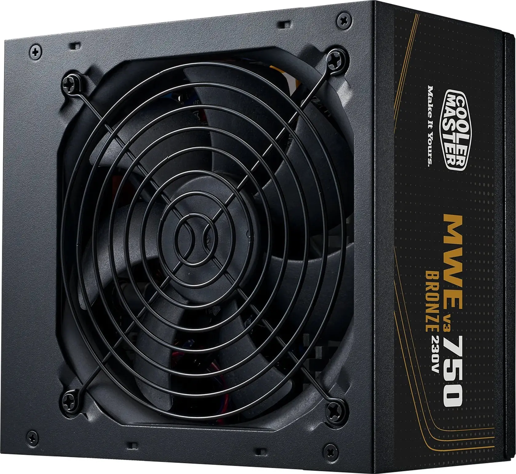 Zasilacz Cooler Master MWE Bronze V3 230V 750W 80+ Bronze Czarny