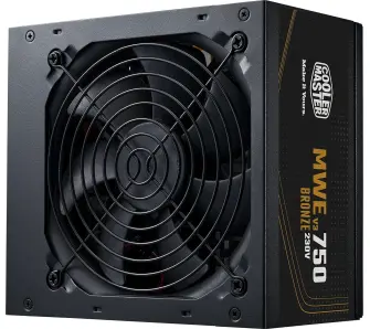 Zasilacz Cooler Master MWE Bronze V3 230V 750W 80+ Bronze Czarny