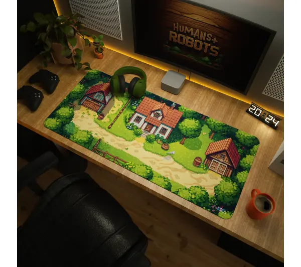 Humans+Robots 5B House of Culture 90 x 40cm Zielony