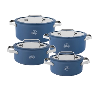 Zestaw garnków La Bonita LB8ZGA002 Indukcja Aluminium 8 elementów