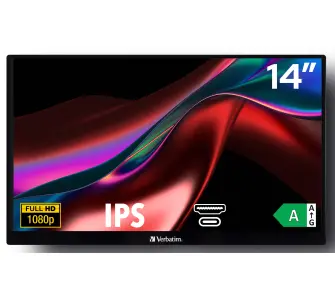 Monitor Verbatim PM-14 49590 14" Full HD IPS 60Hz 6ms Przenośny