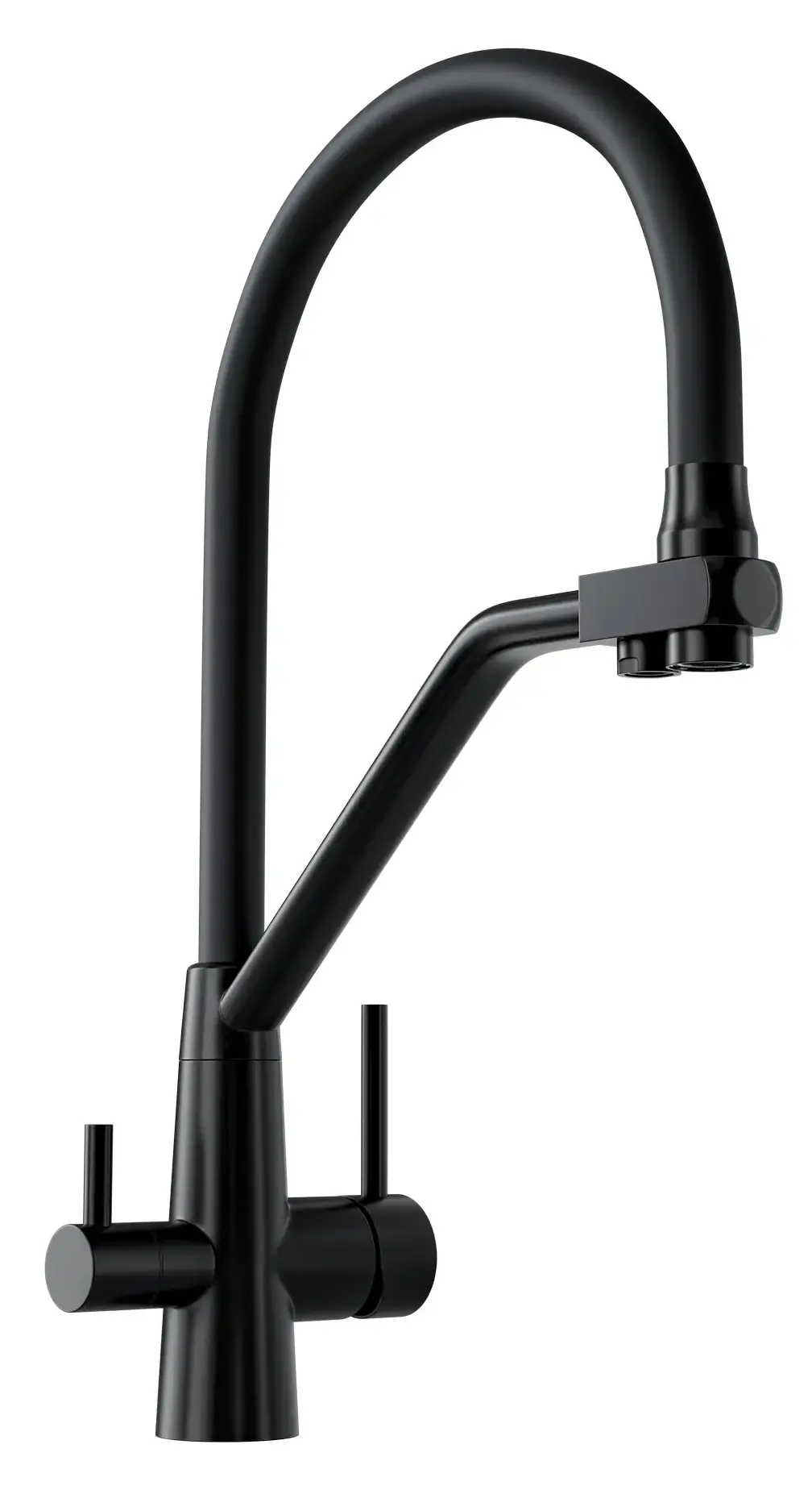 Bateria Globalo Olintio Black 1.1 Czarny mat Stal szlachetna