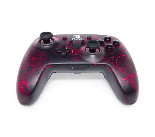 PowerA Enhanced Wireless Controller with Lumectra Galactic Vortex do Nintendo Switch Bezprzewodowy Czarny