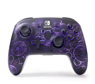 PowerA Enhanced Wireless Controller with Lumectra Galactic Vortex do Nintendo Switch Bezprzewodowy Czarny