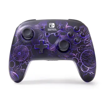Pad PowerA Enhanced Wireless Controller with Lumectra Galactic Vortex do Nintendo Switch Bezprzewodowy Czarny