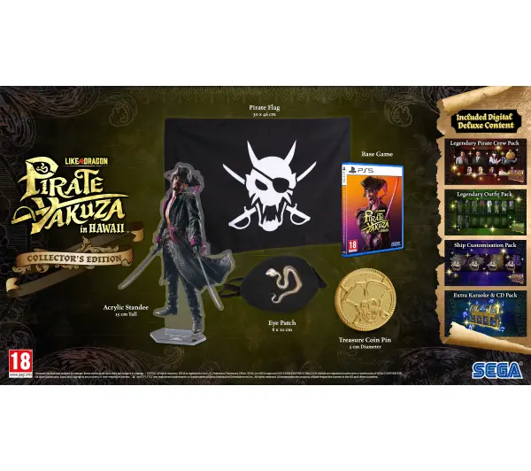 Like a Dragon Pirate Yakuza in Hawaii Edycja Kolekcjonerska Gra na PS5 - Kup na Raty - RRSO 0%