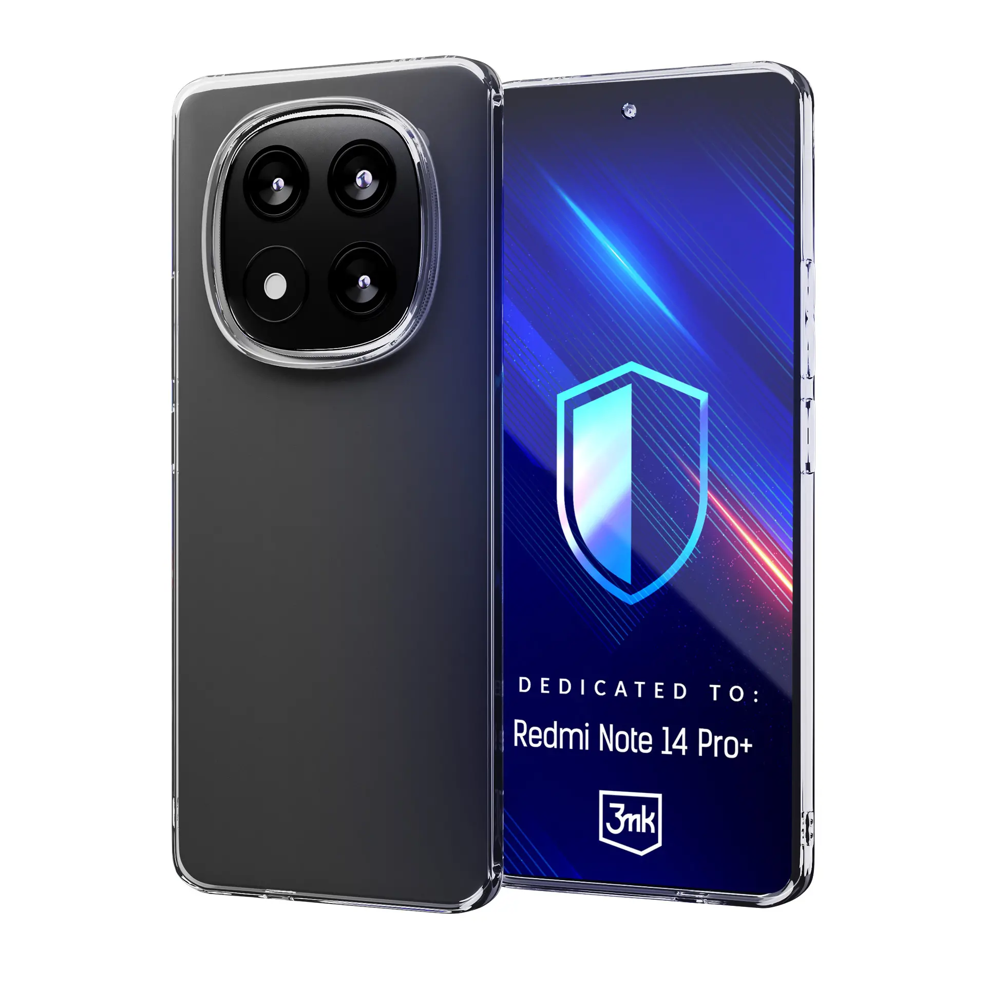 Etui 3mk Clear Case do Redmi Note 14 Pro+ Przezroczysty